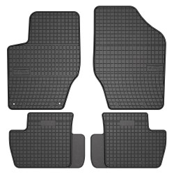 Tappetini per auto ElToro compatibili con Citroën DS4 2011-2015 su misura in gomma | Tipo Auto: Hatchback | Materiale resistente | Bordi alti protettivi