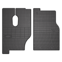 Tappetini per auto ElToro compatibili con Mercedes-Benz Actros MP1 1996-2003 su misura in gomma | Materiale resistente | Bordi alti protettivi