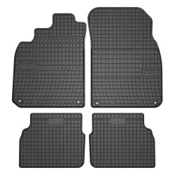 Tappetini per auto ElToro compatibili con Saab 9-3 II 2002-2011 su misura in gomma | Materiale resistente | Bordi alti protettivi