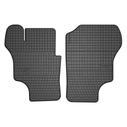 Tappetini per auto ElToro compatibili con Volkswagen Transporter T3 1979-1992 su misura in gomma | Note: 1° fila | Tipo Auto: Van | Materiale resistente | Bordi alti protettivi