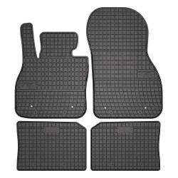Tappetini per auto ElToro compatibili con Mini Countryman I 2010-2017 su misura in gomma | Tipo Auto: Crossover | Materiale resistente | Bordi alti protettivi