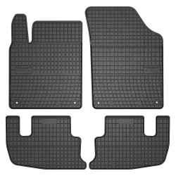 Tappetini per auto ElToro compatibili con Peugeot RCZ 2010-2015 su misura in gomma | Tipo Auto: Coupé | Materiale resistente | Bordi alti protettivi