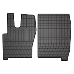 Tappetini per auto ElToro compatibili con Iveco Eurocargo II 2002-2008 su misura in gomma | Note: 120 | Materiale resistente | Bordi alti protettivi