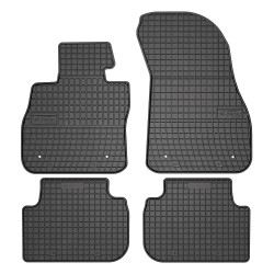 Tappetini per auto ElToro compatibili con BMW Serie 1 F40 dal 2019 in poi su misura in gomma | Materiale resistente | Bordi alti protettivi