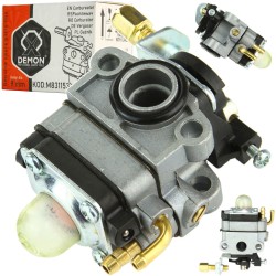 Carburatore Ø9 mm per decespugliatore a scoppio altezza 90 mm spessore 30 mm