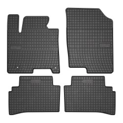 Tappetini per auto ElToro compatibili con Hyundai Tucson IV dal 2020 in poi su misura in gomma | Tipo Auto: SUV | Materiale resistente | Bordi alti protettivi