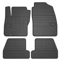 Tappetini per auto ElToro compatibili con Ford Focus III 2010-2019 su misura in gomma | Materiale resistente | Bordi alti protettivi