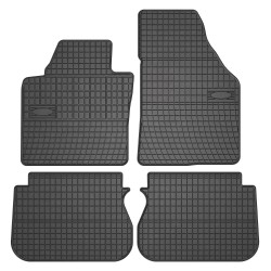 Tappetini per auto ElToro compatibili con Volkswagen Caddy III 2003-2020 su misura in gomma | Note: 1° e 2° fila | Tipo Auto: Combivan | Materiale resistente | Bordi alti protettivi