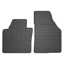 Tappetini per auto ElToro compatibili con Volkswagen Caddy III 2003-2020 su misura in gomma | Note: 1° fila | Tipo Auto: Combivan | Materiale resistente | Bordi alti protettivi