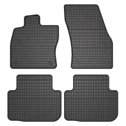 Tappetini per auto ElToro compatibili con Volkswagen Golf Sportsvan 2014-2020 su misura in gomma | Tipo Auto: Minivan | Materiale resistente | Bordi alti protettivi