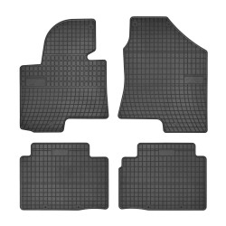 Tappetini per auto ElToro compatibili con Hyundai ix35 I 2009-2015 su misura in gomma | Tipo Auto: SUV | Materiale resistente | Bordi alti protettivi