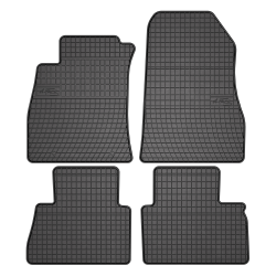 Tappetini per auto ElToro compatibili con Nissan Juke I 2010-2019 su misura in gomma | Tipo Auto: Crossover | Materiale resistente | Bordi alti protettivi