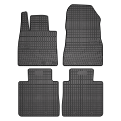 Tappetini per auto ElToro compatibili con Nissan Note II dal 2012 in poi su misura in gomma | Tipo Auto: Hatchback | Materiale resistente | Bordi alti protettivi