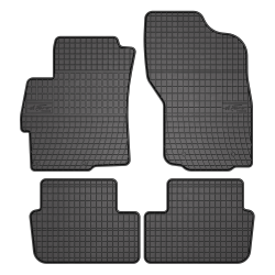 Tappetini per auto ElToro compatibili con Mitsubishi Lancer VIII 2007-2017 su misura in gomma | Materiale resistente | Bordi alti protettivi