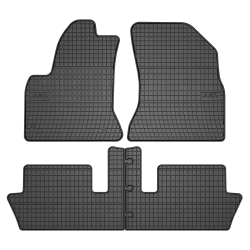 Tappetini per auto ElToro compatibili con Citroën C4 Picasso I 2006-2013 su misura in gomma | Tipo Auto: Minivan | Materiale resistente | Bordi alti protettivi