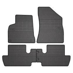 Tappetini per auto ElToro compatibili con Peugeot 3008 I 2009-2016 su misura in gomma | Tipo Auto: Crossover | Materiale resistente | Bordi alti protettivi