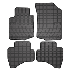 Tappetini per auto ElToro compatibili con Citroën C1 I 2005-2014 su misura in gomma | Tipo Auto: Hatchback | Materiale resistente | Bordi alti protettivi