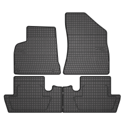 Tappetini per auto ElToro compatibili con Peugeot 5008 I 2009-2017 su misura in gomma | Tipo Auto: Minivan | Materiale resistente | Bordi alti protettivi