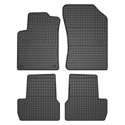 Tappetini per auto ElToro compatibili con Citroën C3 II 2009-2016 su misura in gomma | Tipo Auto: Hatchback | Materiale resistente | Bordi alti protettivi