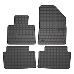 Tappetini per auto ElToro compatibili con Citroën C5 II 2008-2017 su misura in gomma | Materiale resistente | Bordi alti protettivi