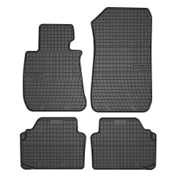Tappetini per auto ElToro compatibili con BMW Serie 3 E90 2004-2012 su misura in gomma | Note: non compatibile con versione xDrive | Tipo Auto: Berlina | Materiale resistente | Bordi alti protettivi