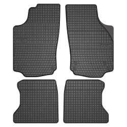 Tappetini per auto ElToro compatibili con Opel Combo C 2001-2011 su misura in gomma | Note: 1° e 2° fila | Tipo Auto: Combivan | Materiale resistente | Bordi alti protettivi