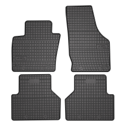 Tappetini per auto ElToro compatibili con Audi Q3 I 2011-2018 su misura in gomma | Tipo Auto: SUV | Materiale resistente | Bordi alti protettivi