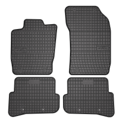 Tappetini per auto ElToro compatibili con Audi A1 8X 2010-2018 su misura in gomma | Note: 3 porte | Tipo Auto: Hatchback | Materiale resistente | Bordi alti protettivi