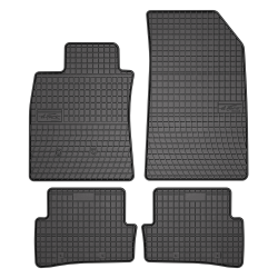 Tappetini per auto ElToro compatibili con Renault Clio III 2005-2012 su misura in gomma | Materiale resistente | Bordi alti protettivi