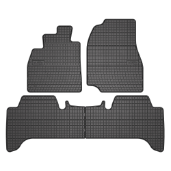 Tappetini per auto ElToro compatibili con Toyota Land Cruiser J100 1998-2007 su misura in gomma | Tipo Auto:  Off-road | Materiale resistente | Bordi alti protettivi