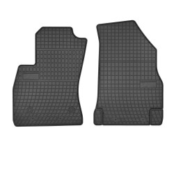 Tappetini per auto ElToro compatibili con Fiat Doblo II 2010-2020 su misura in gomma | Note: 1° fila | Tipo Auto: Combivan | Materiale resistente | Bordi alti protettivi
