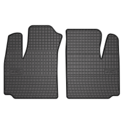 Tappetini per auto ElToro compatibili con Fiat Doblo I 2000-2010 su misura in gomma | Note: 1° fila | Tipo Auto: Combivan | Materiale resistente | Bordi alti protettivi