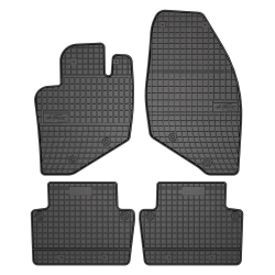 Tappetini per auto ElToro compatibili con Volvo S60 I 2000-2010 su misura in gomma | Tipo Auto: Berlina | Materiale resistente | Bordi alti protettivi
