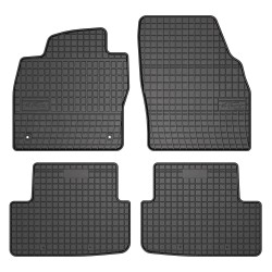 Tappetini per auto ElToro compatibili con SEAT Ibiza V dal 2017 in poi su misura in gomma | Tipo Auto: Hatchback | Materiale resistente | Bordi alti protettivi