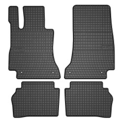 Tappetini per auto ElToro compatibili con Mercedes-Benz Classe E W213 dal 2016 in poi su misura in gomma | Materiale resistente | Bordi alti protettivi