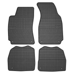 Tappetini per auto ElToro compatibili con Skoda Superb I 2001-2008 su misura in gomma | Tipo Auto: Berlina | Materiale resistente | Bordi alti protettivi