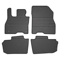 Tappetini compatibili con Nissan Leaf II dal 2017 in poi, su misura in Gomma