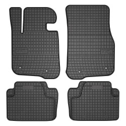 Tappetini per auto ElToro compatibili con BMW Serie 4 F33 2013-2020 su misura in gomma | Note: Cabrio | Materiale resistente | Bordi alti protettivi