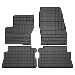 Tappetini per auto ElToro compatibili con Ford Escape III 2012-2019 su misura in gomma | Tipo Auto: SUV | Materiale resistente | Bordi alti protettivi