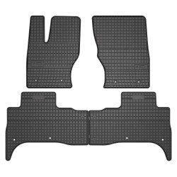 Tappetini per auto ElToro compatibili con Land Rover Range Rover Sport II 2013-2022 su misura in gomma | Tipo Auto: SUV | Materiale resistente | Bordi alti protettivi