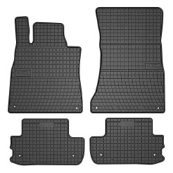 Tappetini per auto ElToro compatibili con Mercedes-Benz Classe S C217 2014-2020 su misura in gomma | Tipo Auto: Coupé | Materiale resistente | Bordi alti protettivi