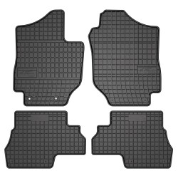 Tappetini per auto ElToro compatibili con Suzuki Jimny IV dal 2018 in poi su misura in gomma | Tipo Auto: SUV | Materiale resistente | Bordi alti protettivi