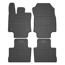 Tappetini per auto ElToro compatibili con Toyota RAV4 V dal 2019 in poi su misura in gomma | Tipo Auto: SUV | Materiale resistente | Bordi alti protettivi