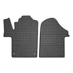 Tappetini per auto ElToro compatibili con Mercedes-Benz Vito III dal 2014 in poi su misura in gomma | Note: 1° fila | Tipo Auto: Van | Materiale resistente | Bordi alti protettivi