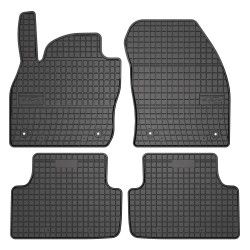 Tappetini per auto ElToro compatibili con Volkswagen T-Cross dal 2018 in poi su misura in gomma | Tipo Auto: Crossover | Materiale resistente | Bordi alti protettivi