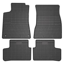 Tappetini per auto ElToro compatibili con Mercedes-Benz Classe B W247 dal 2018 in poi su misura in gomma | Tipo Auto: Minivan | Materiale resistente | Bordi alti protettivi