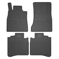 Tappetini per auto ElToro compatibili con Mercedes-Benz Classe S W222 2013-2020 su misura in gomma | Note: 4Matic, versione Long  | Tipo Auto: Berlina | Materiale resistente | Bordi alti protettivi