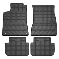 Tappetini per auto ElToro compatibili con Mercedes-Benz CLK C209 2002-2009 su misura in gomma | Tipo Auto: Coupé | Materiale resistente | Bordi alti protettivi