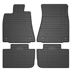 Tappetini per auto ElToro compatibili con Lexus IS III 2013-2020 su misura in gomma | Tipo Auto: Berlina | Materiale resistente | Bordi alti protettivi