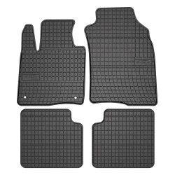Tappetini per auto ElToro compatibili con Fiat Panda III dal 2011 in poi su misura in gomma | Tipo Auto: Hatchback | Materiale resistente | Bordi alti protettivi